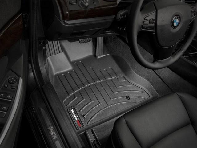 Ковры резиновые WeatherTech передние черные 5GT 2014-2017 2WD фото