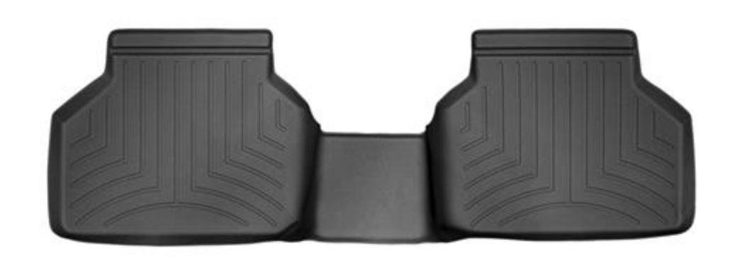Ковры резиновые WeatherTech задние черные BMW 5GT 2014-2017 фото