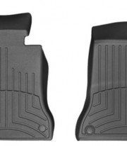 Ковры резиновые WeatherTech C-class 2008-2015 передние черный крепление водительский+пасажирский фото