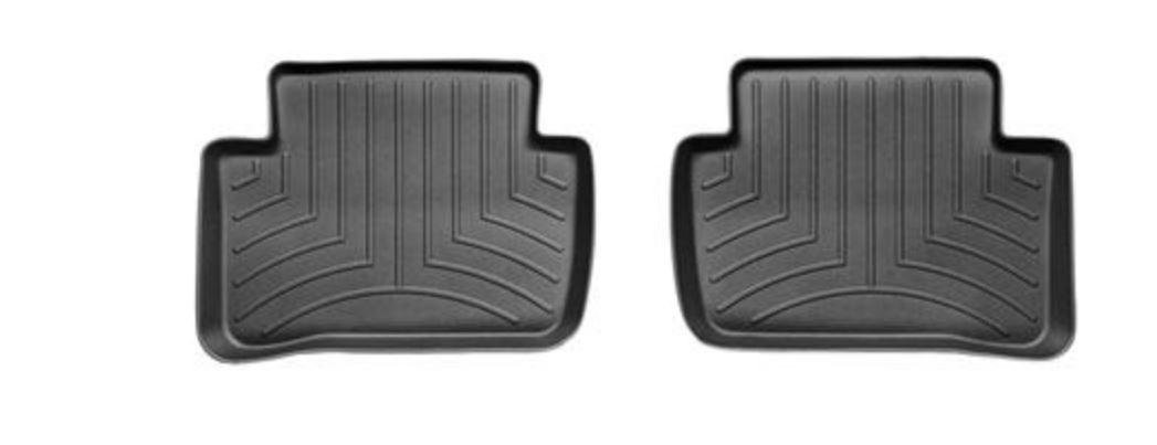Ковры резиновые WeatherTech C-class 2008- 2015  задние черные фото