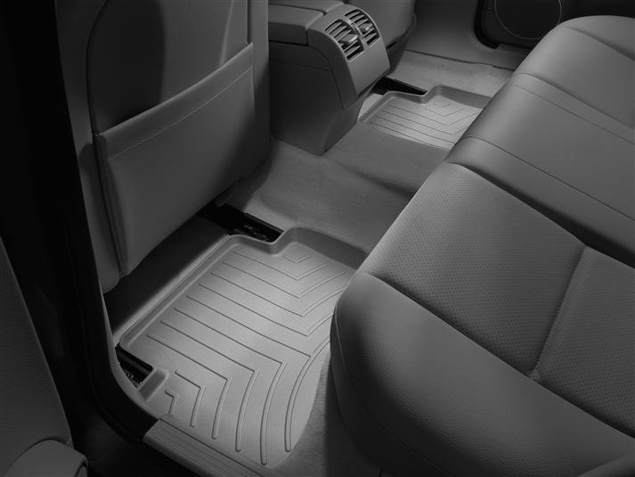 Ковры резиновые WeatherTech C-class 2008- 2015  задние серые фото