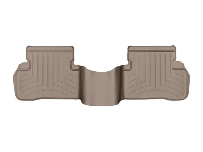 Ковры резиновые WeatherTech C-class 2016-2019 задний бежевый  седан / вагон фото