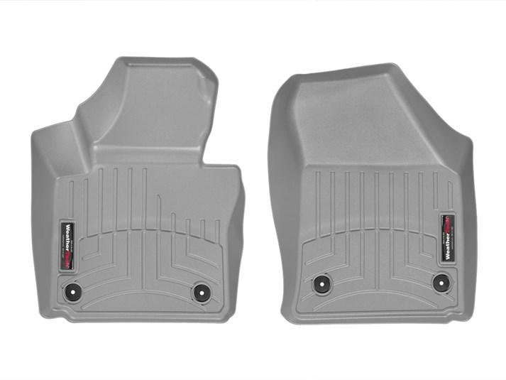 Ковры резиновые WeatherTech VW Caddy 2010+  передние серые фото