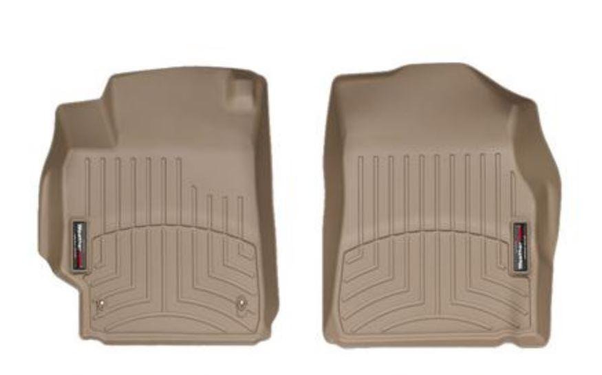 Ковры резиновые WeatherTech Toyota Camry 2006-2011 передние бежевые фото