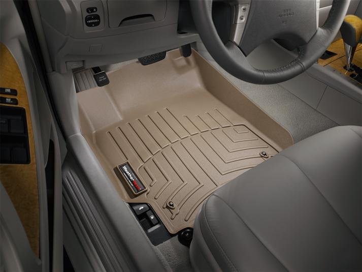 Ковры резиновые WeatherTech Toyota Camry 2006-2011 передние бежевые фото