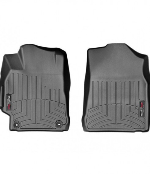 Ковры резиновые WeatherTech Toyota Camry XV55 2015-2017 передние черные фото