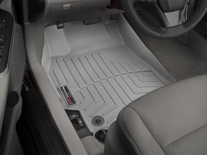 Ковры резиновые WeatherTech Toyota Camry XV55 2015-2017 передние серые фото