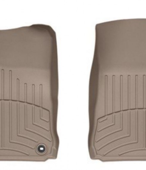 Ковры резиновые WeatherTech Toyota Camry XV50 2011-2014 передние бежевые фото