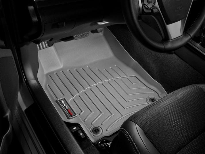 Ковры резиновые WeatherTech Toyota Camry XV50 2011-2014 передние серые фото