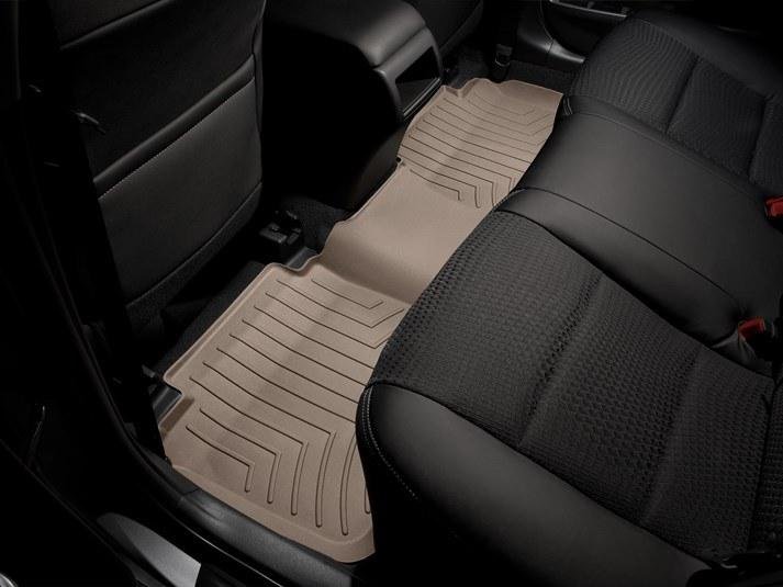 Ковры резиновые WeatherTech Toyota Camry XV50 2012-2014 задний бежевый фото