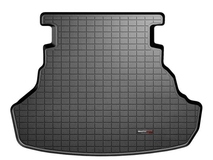 Коврик резиновый WeatherTech Toyota Camry XV50 2011-2014 в багажник черный фото