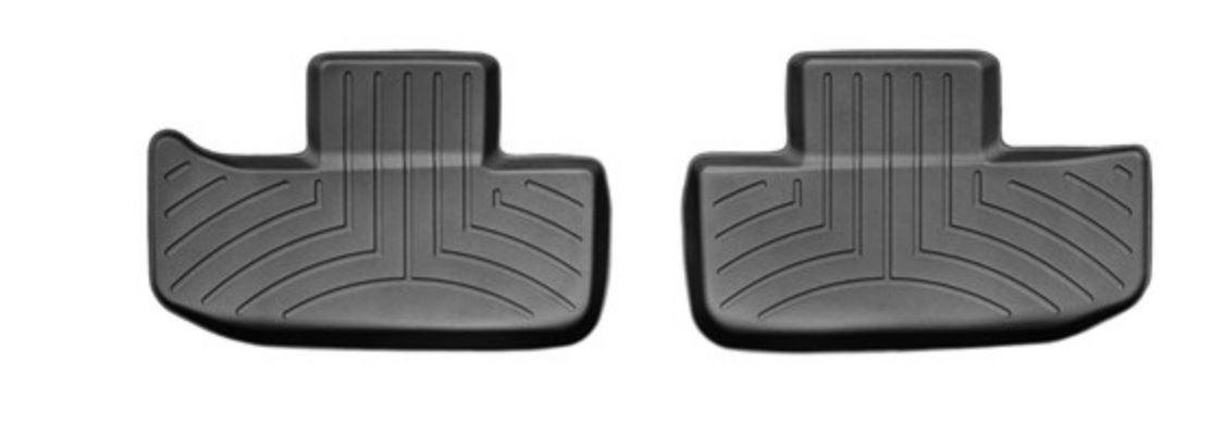 Ковры резиновые WeatherTech  Dodge Challenger  2008+  задние черные фото