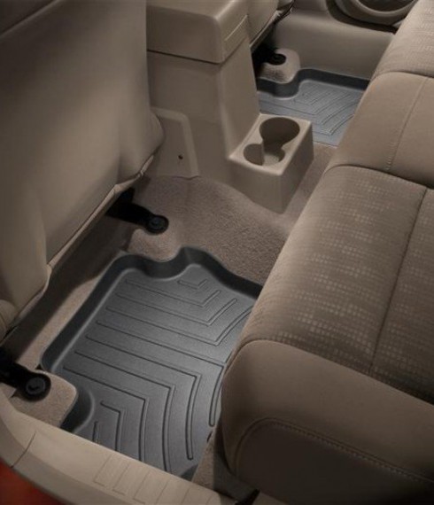 Ковры резиновые WeatherTech Dodge Caliber 2007-2012 задние черные фото