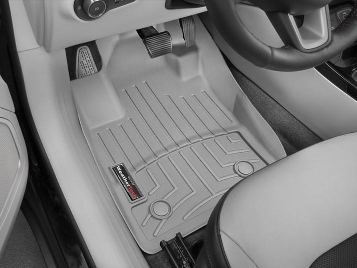 Ковры резиновые WeatherTech Jeep Compass 2018+ передние серые фото