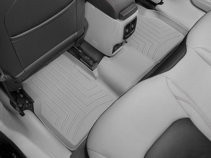 Ковры резиновые WeatherTech Jeep Compass 2018+  задние серые фото
