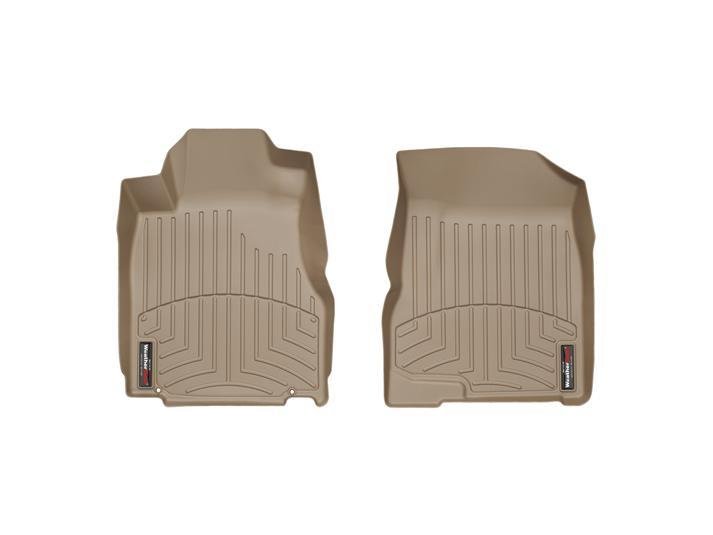 Ковры резиновые WeatherTech Honda CR-V 2007-2011 передние бежевые фото