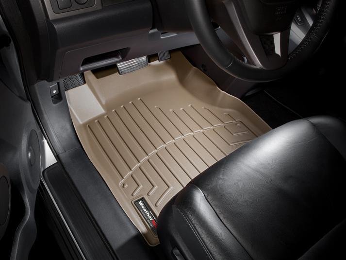 Ковры резиновые WeatherTech Honda CR-V 2007-2011 передние бежевые фото