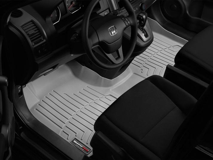 Коврик резиновый WeatherTech Honda CR-V 2007-2011 передний  серый фото