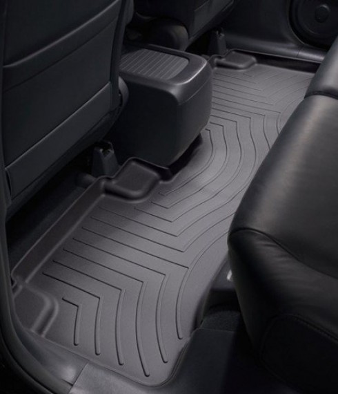 Коврик резиновый WeatherTech Honda CR-V 2007-2011 задний  черный фото