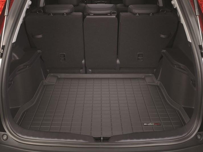 Коврик резиновый WeatherTech Honda CR-V 2007-2011 в багажник  черный фото