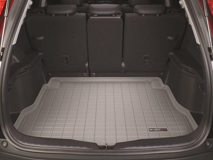 Коврик резиновый WeatherTech Honda CR-V 2007-2011 в багажник  серый фото