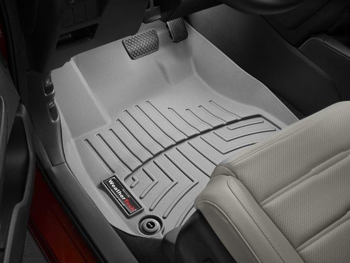 Ковры резиновые WeatherTech Honda CR-V 2018+ передние серые фото