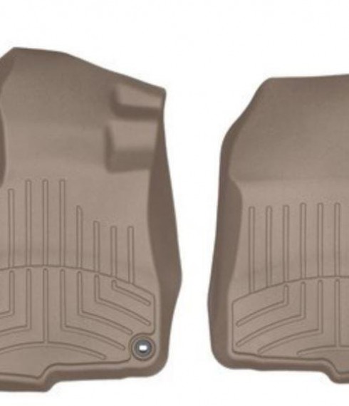 Ковры резиновые WeatherTech Honda CR-V 2018+ передние бежевые фото