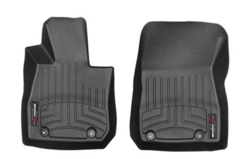 Ковры резиновые WeatherTech Mazda CX-3 2015+ передние черные фото