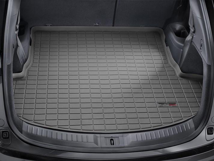 Коврик резиновый WeatherTech Mazda CX-9 2017+  в багажник черный фото