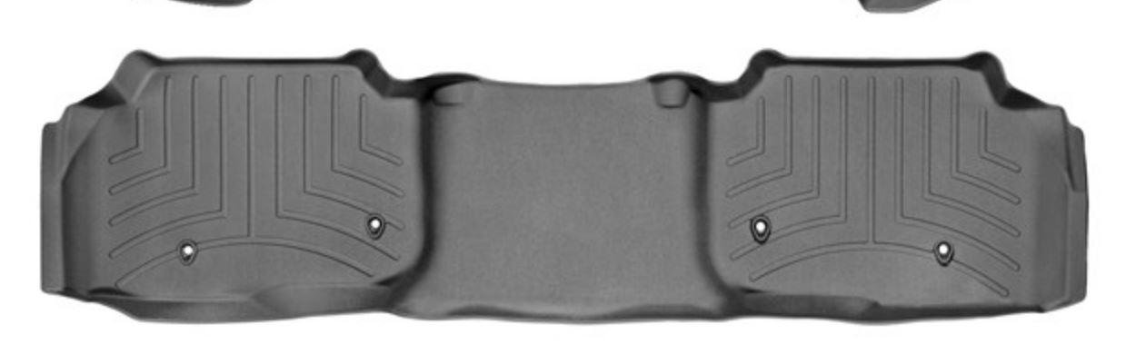 Ковры резиновые WeatherTech Range Rover Discovery 2010-2017 задние черные фото