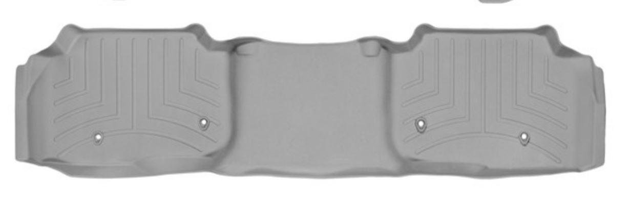 Ковры резиновые WeatherTech Range Rover Discovery 2010-2017 задние серые фото