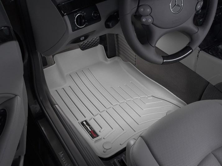 Ковры резиновые WeatherTech E-class 2003-2009  передние серые фото