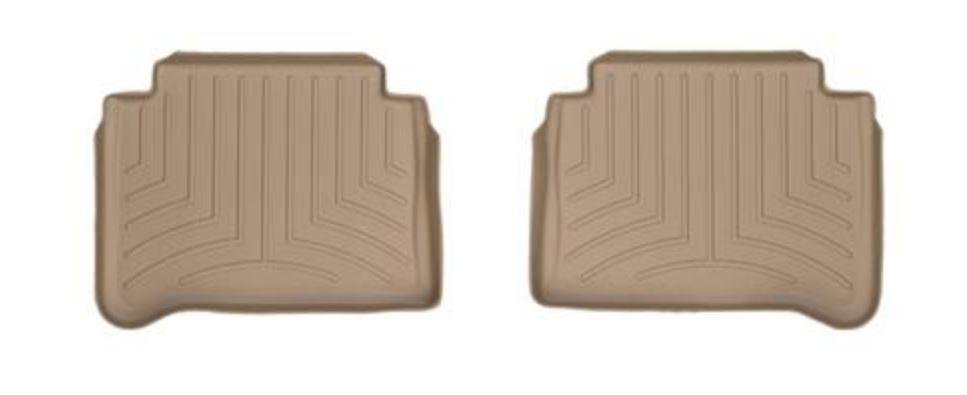 Ковры резиновые WeatherTech E-class   2003-2009  задние бежевые фото
