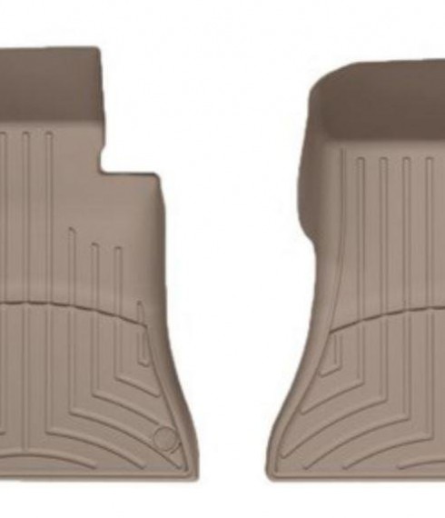 Ковры резиновые WeatherTech E-class   2010-2016  передние бежевые ( клипса водитель ) фото