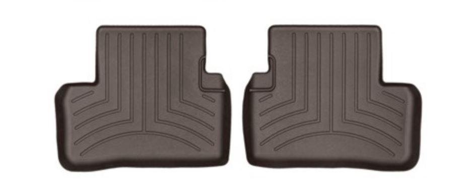 Ковры резиновые WeatherTech E-class  (W213/S213) 2017+ задние какао фото
