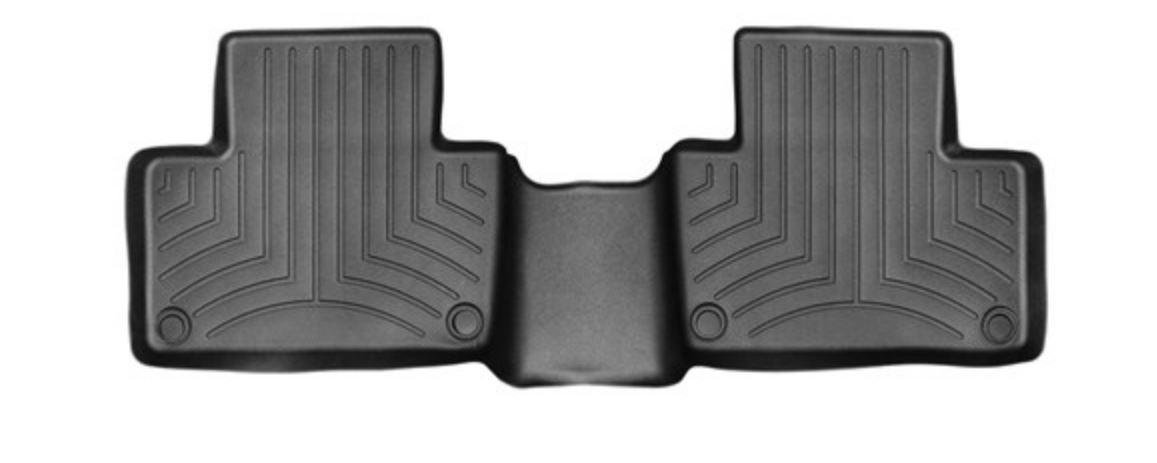 Ковры резиновые WeatherTech Audi E-Tron 2019+ задний черный фото