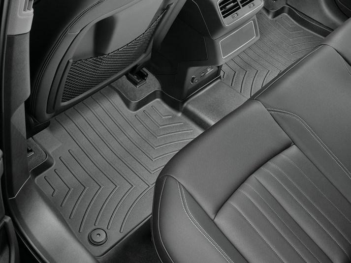 Ковры резиновые WeatherTech Audi E-Tron 2019+ задний черный фото