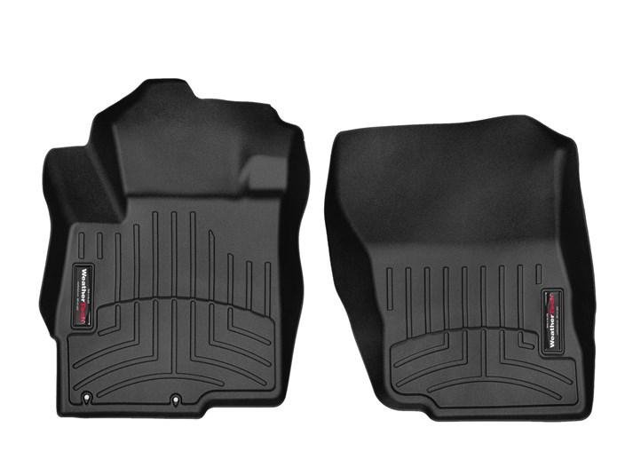 Ковры резиновые WeatherTech Eclipse Cross 2017+ передние черные фото