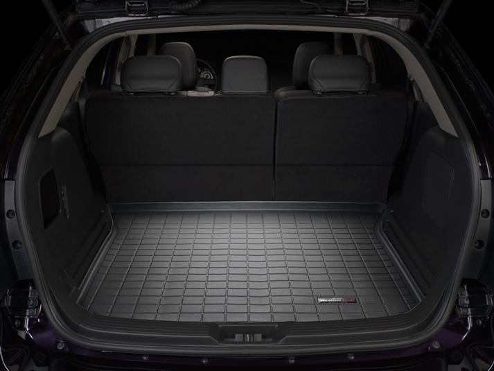 Ковер резиновый WeatherTech Ford Edge 2006-2015 в багажник черный фото