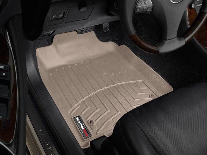 Ковры резиновые WeatherTech  Lexus ES 2006-2012 передние бежевые фото