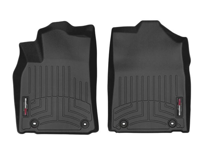 Ковры резиновые WeatherTech Lexus ES 2015-2018 передние черные фото