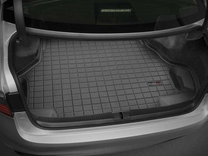 Коврик резиновый WeatherTech Lexus ES 2013-2018 в багажник черный фото