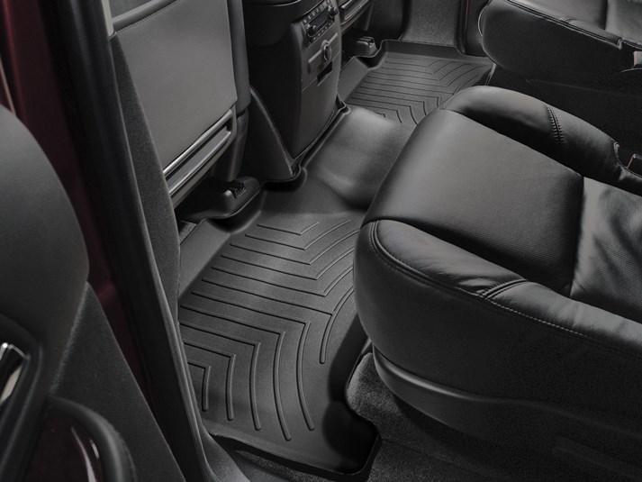 Ковры резиновые WeatherTech Cadillac Escalade 2007-2014 задний черный фото