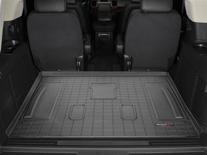 Коврик резиновый WeatherTech Cadillac Escalade 2007-2014  в багажник  черный фото