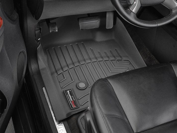 Ковры резиновые WeatherTech Chevrolet Avalanche 2007-2013 передние черные фото