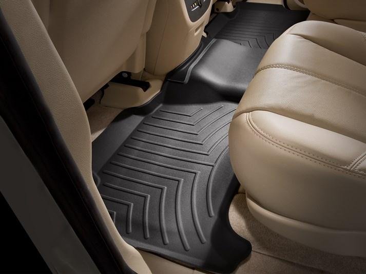 Ковры резиновые WeatherTech Chevrolet Tahoe 2007-2014 задний черный фото