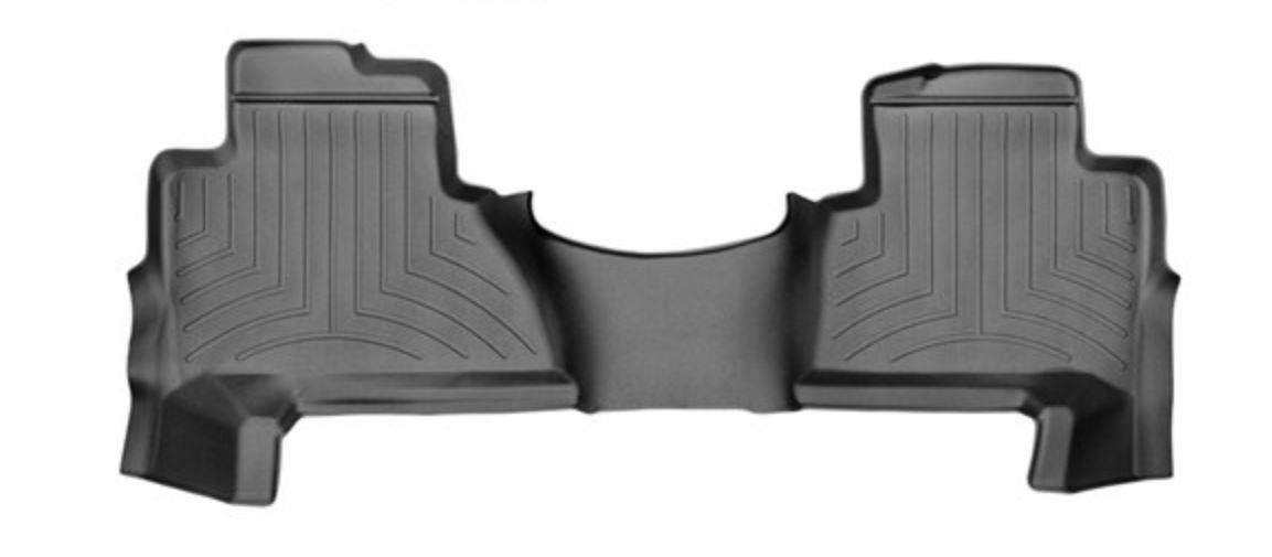 Ковры резиновые WeatherTech Cadillac Escalade 2015+ задний черный фото
