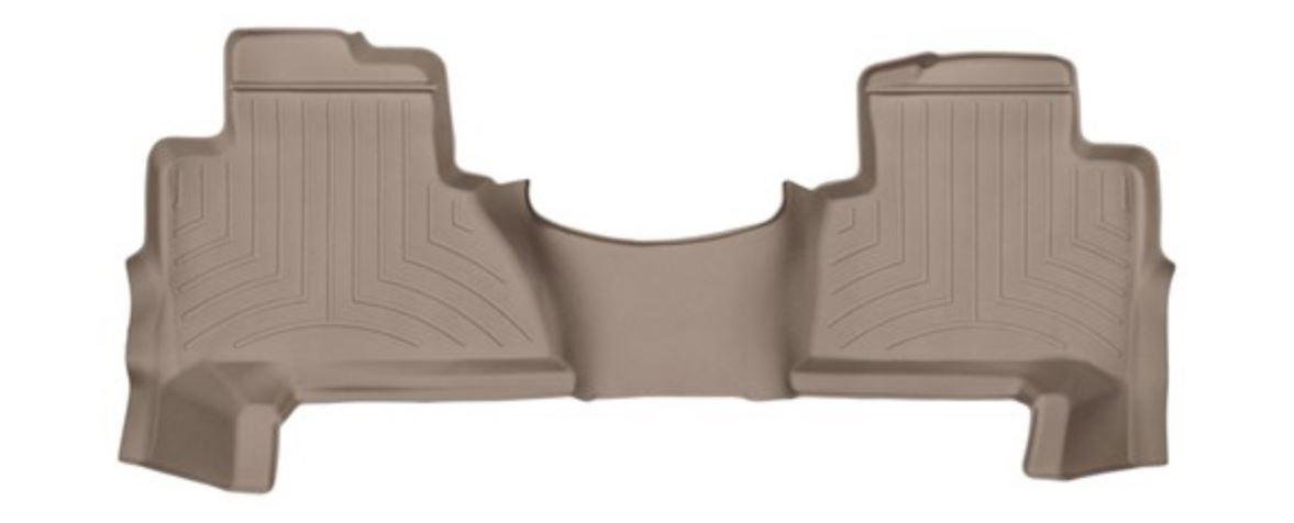 Ковры резиновые WeatherTech Cadillac Escalade 2015+ задний бежевый фото