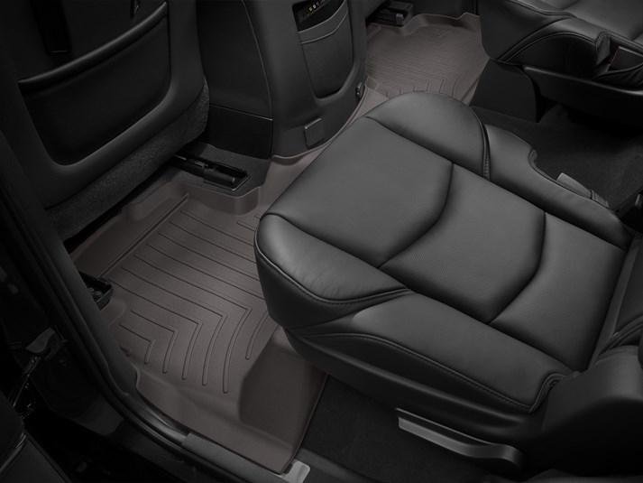 Ковры резиновые WeatherTech Cadillac Escalade 2015+ задний какао фото