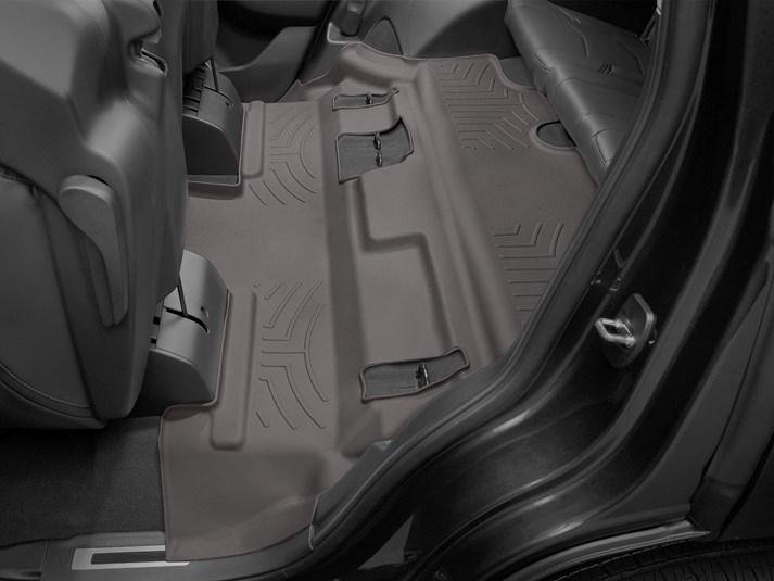 Ковры резиновые WeatherTech Cadillac Escalade 2015+ третий ряд какао фото